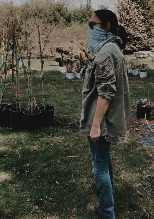 Female in nature.