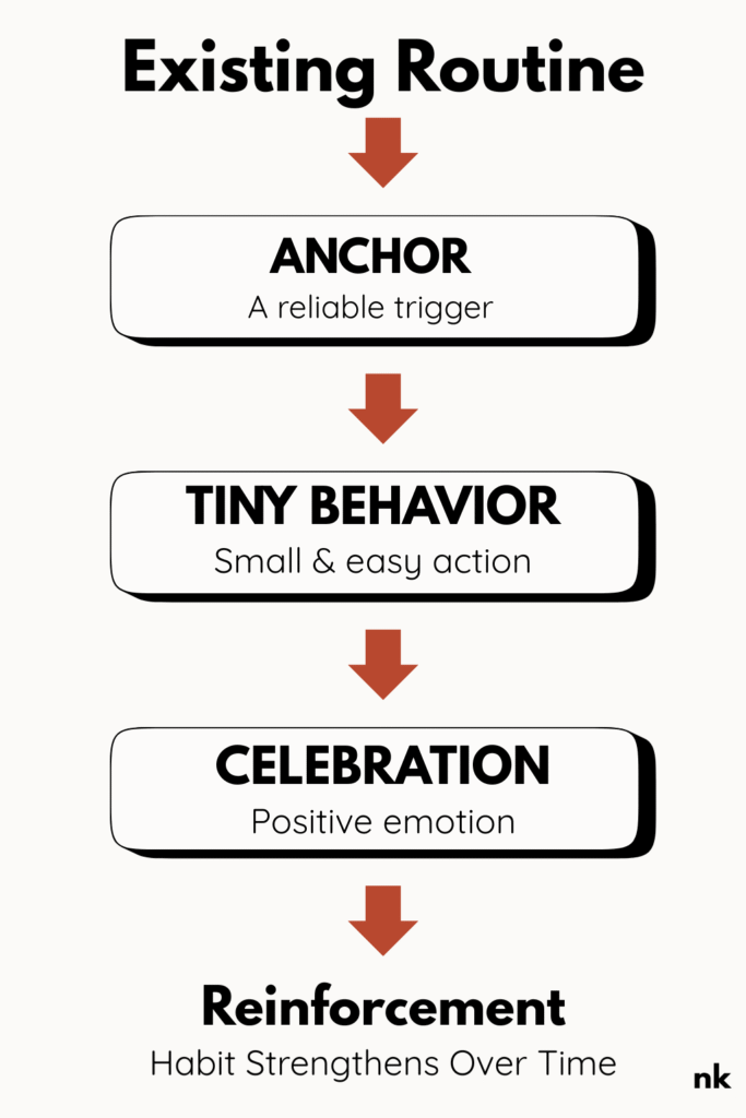 Tiny Habits Formula by nk