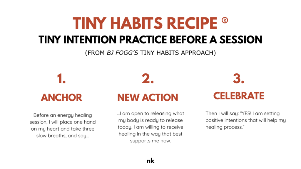 Tiny Intention Practice Before a Session